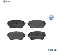 MEYLE 025 243 0115/W Brake pad set