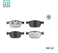 MEYLE Brake Pad Set 025 243 9920/PD - Front Axle Disc Brake - for Volvo XC60 I, XC90 I