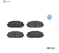 MEYLE 025 244 5116 Brake pad set