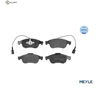 MEYLE 025 245 3819/W Brake pad set
