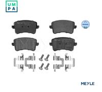 Meyle 025 246 0617/K1 Brake Pad Set, disc brake