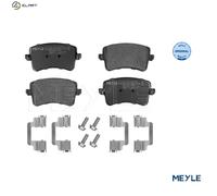 MEYLE 025 246 0617/K2 Brake pad set