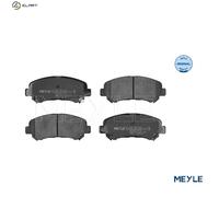 MEYLE Brake Pad Set Front With Anti-Squeak Plate Fits Nissan Juke Renault Suzuki
