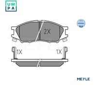 MEYLE 025 246 4815/W Brake pad set