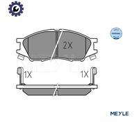 BRAKE PAD SET DISC BRAKE 025 246 4815/W FOR NISSAN SENTRA/II/Hatchback PULSAR
