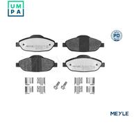Brake pads Front Axle 025 246 6017/PD MEYLE for PEUGEOT 308 I 308 SW I 308 CC
