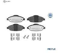 Brake pads Front Axle 025 246 6017/PD MEYLE for PEUGEOT 308 I 308 SW I 308 CC