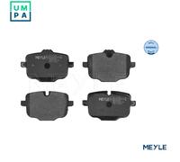 025 247 0318 MEYLE Brake Pad Set, disc brake for BMW,BMW (BRILLIANCE)
