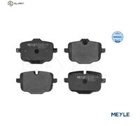 025 247 0318 MEYLE Brake Pad Set, disc brake for BMW,BMW (BRILLIANCE)