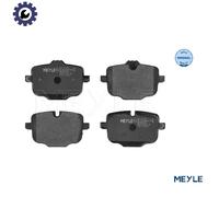 025 247 0318 MEYLE Brake Pad Set, disc brake for BMW,BMW (BRILLIANCE)