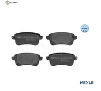 MEYLE 025 248 2016 Brake pad set
