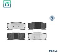 MEYLE 025 248 5017/PD Brake pad set