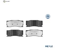 MEYLE 025 248 5017/PD Brake pad set