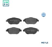 MEYLE 025 248 8318 Brake pad set
