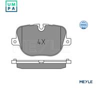 BRAKE PAD SET DISC BRAKE 025 250 8517 FOR LAND ROVER RANGE/SPORT/SUV/III/Mk 4.2L