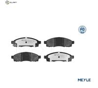 BRAKE PAD SET DISC BRAKE 025 250 8717/PD FOR NISSAN NV200/EVALIA/Bus/Van 1.5L