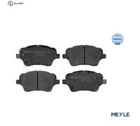MEYLE 025 251 3417 Brake pad set