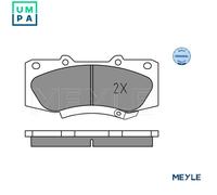 BRAKE PAD SET DISC BRAKE 025 252 0917 FOR TOYOTA HILUX/VIGO/VII/Pickup 3.0L 4cyl