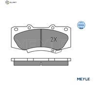 MEYLE 025 252 0917 Brake pad set