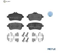 BRAKE PAD SET DISC BRAKE 025 252 1618 FOR MERCEDES-BENZ OM 651.960 2.1L 4cyl