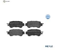 MEYLE 025 255 4014 Brake pad set