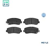 MEYLE 025 255 6416 Brake pad set