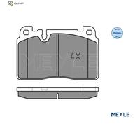 MEYLE 025 256 4316 Brake pad set