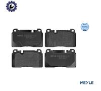 MEYLE Brake Pad Set 025 256 4317 Front Axle for Audi & Porsche