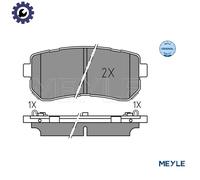 BRAKE PAD SET DISC BRAKE 025 256 7716 FOR HYUNDAI ix35/SUV TUCSON/III/IX35 1.0L