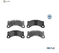 MEYLE 025 257 0116/PD Brake pad set