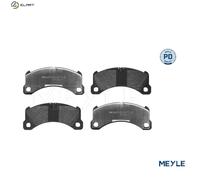 MEYLE 025 257 0116/PD Brake pad set