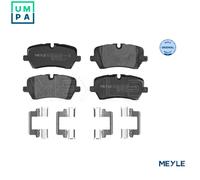 MEYLE 025 257 2016 BRAKE PAD SET DISC BRAKE Rear