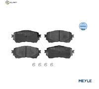 MEYLE 025 257 2516 Brake pad set