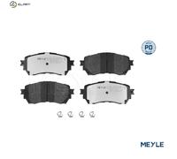 MEYLE 025 257 2516/PD Brake pad set
