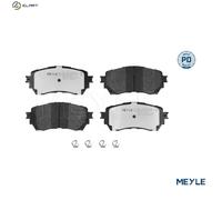 MEYLE 025 257 2516/PD Brake pad set