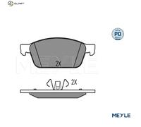 MEYLE 025 257 3618/PD Brake pad set