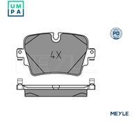 MEYLE 025 257 4217/PD Brake pad set