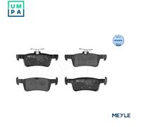 MEYLE 025 259 6816 Brake pad set