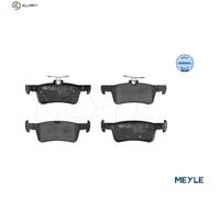 MEYLE 025 259 6816 Brake pad set