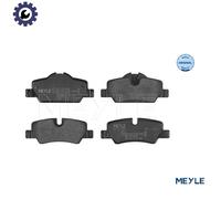 BRAKE PAD SET DISC BRAKE 025 259 8016 FOR MINI B37 C15 A 1.5L B3815/B3615A 1.5L