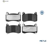 MEYLE 025 261 5216/PD Brake pad set