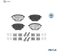 MEYLE 025 261 9518/PD BRAKE PAD SET DISC BRAKE Rear