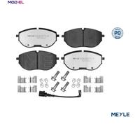 MEYLE 025 262 7020/PD BRAKE PAD SET DISC BRAKE Front