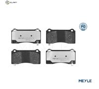 Car Disc Brake Pad Set Front Fits Tesla Model 3 Y MEYLE 025 262 7516/PD