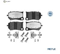 MEYLE 025 263 0618/PD Brake pad set