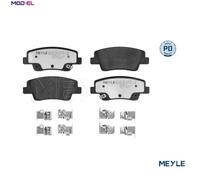 MEYLE 025 265 4316/PD Brake pad set