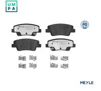 MEYLE 025 265 4316/PD Brake pad set