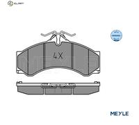 Braking System Disc Brake Pad Set Meyle 025 290 7620 Fits Mercedes VW LT