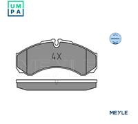 BRAKE PAD SET DISC BRAKE 025 291 2120 FOR IVECO DAILY/Platform/Chassis/Van/III
