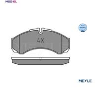 MEYLE 025 291 2120 Brake pad set